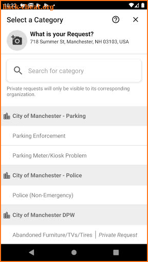 Manchester, NH Connect screenshot