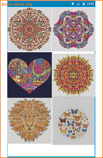 Mandala Color by Number - Pixel Art Coloring Game screenshot
