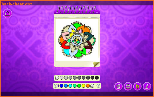 Mandala Coloring Book. screenshot