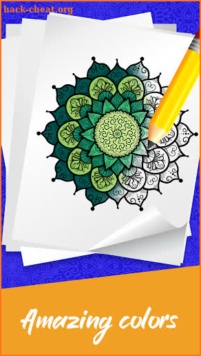Mandala Coloring Book - Mandala Paint by Number screenshot