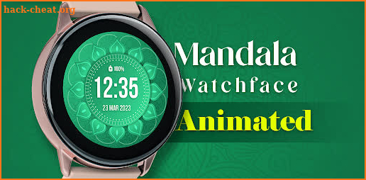 Mandala Watchfaces - Animated screenshot