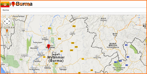 Mandalay map screenshot