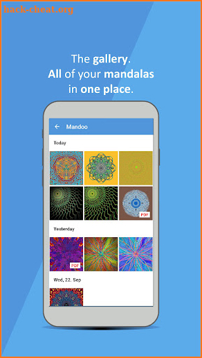 Mandoo: Mandala drawing App screenshot