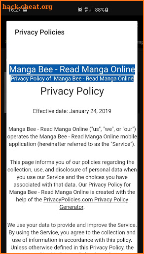 Manga Bee Pro screenshot