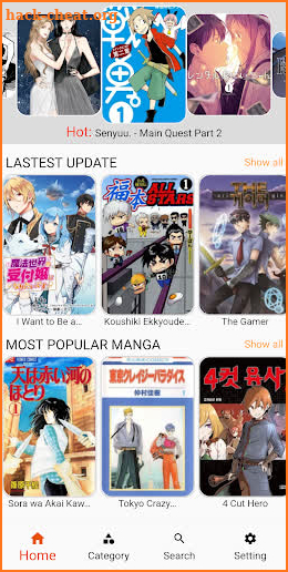 Manga Comic Free screenshot