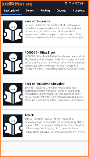 Manga Dark - Top Free Manga Reader screenshot