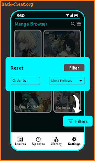Manga-Dex App - Manga Reader screenshot