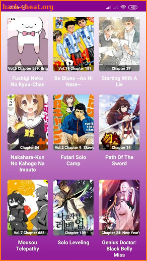 Manga English - Free Manga Read app screenshot