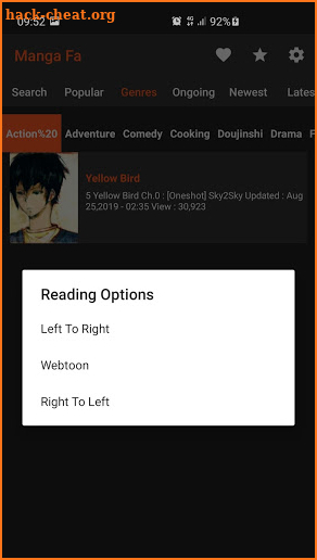 Manga Fa screenshot