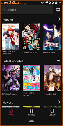 Manga Fox screenshot