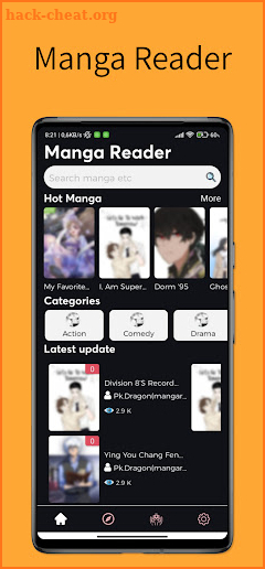 Manga Fox - Manga reader screenshot