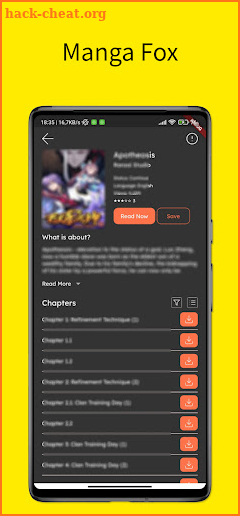 Manga Fox - Manga Reader screenshot