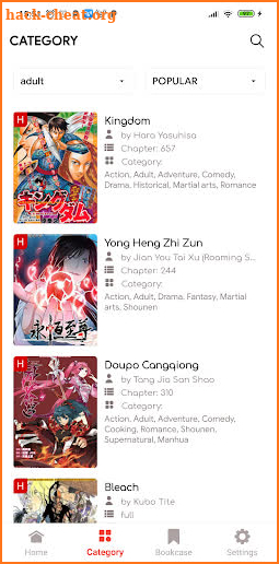 Manga Full - Free Manga Reader App screenshot