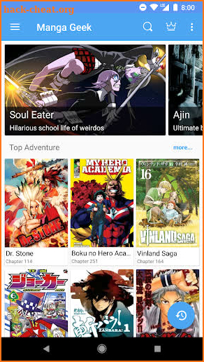 Manga Geek- Best Manga Reader One for all screenshot