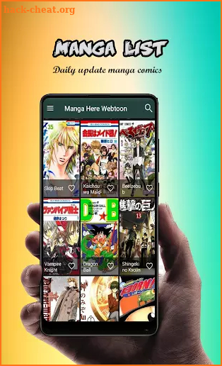 Manga Here Webtoon - Best Anime Comics Reader screenshot