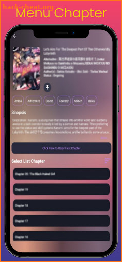 Manga Ko V1 - Manga Reader App screenshot