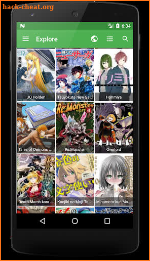 Manga Leaf HD screenshot
