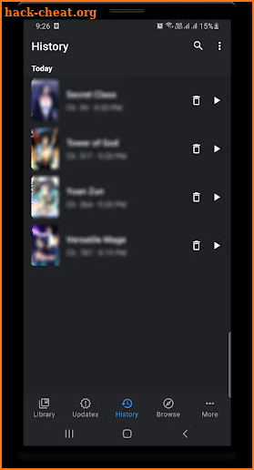 Manga Light - Manga Reader App screenshot