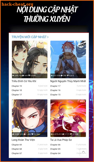 Manga Mobile - Hạn chế quảng cáo screenshot