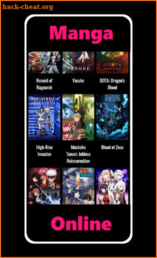 Manga Online Manga Reader App screenshot