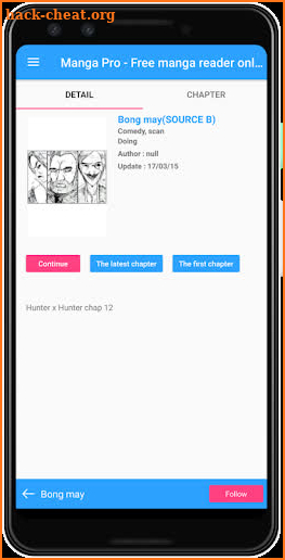 Manga Pro - Free manga reader online offline screenshot