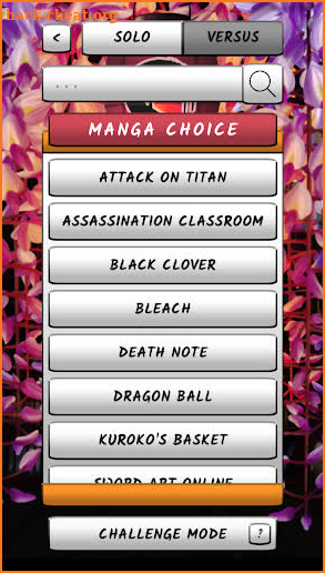 Manga Quiz - Take a Quiz on your favorite Mangas ! screenshot