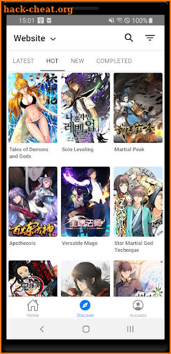 Manga React - Best Manga reader screenshot