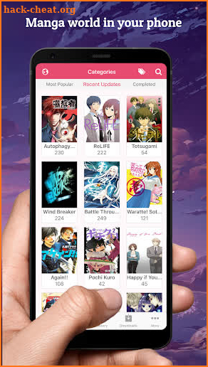 Manga Reader-Best free English manga screenshot