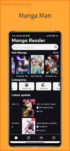 Manga Reader -  Manga Man screenshot
