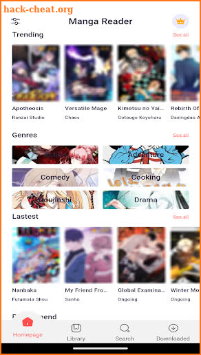 Manga Reader - Manga Zone screenshot