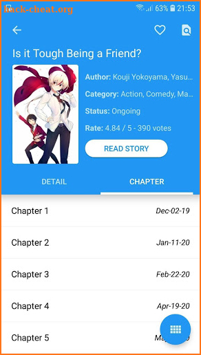 Manga Reader - Mr. Rock screenshot
