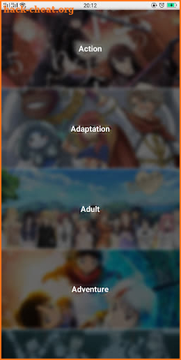 Manga Reader Online App screenshot