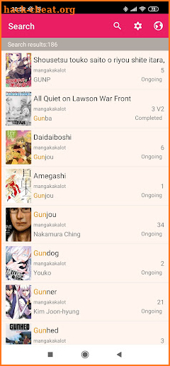 Manga Reader - Read Comics screenshot