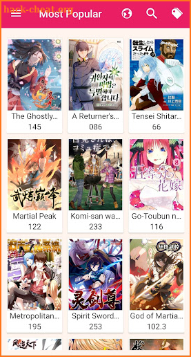 Manga Reader - Read Comics screenshot