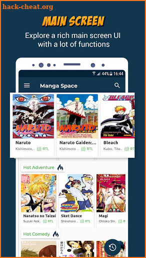 Manga Space screenshot