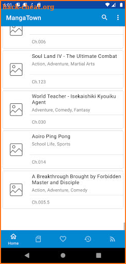 Manga Town - Manga Reader App screenshot