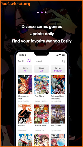 Manga Zone screenshot