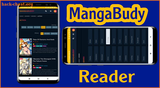 Mangabuddy reader screenshot