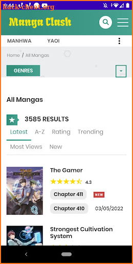 MangaClash screenshot