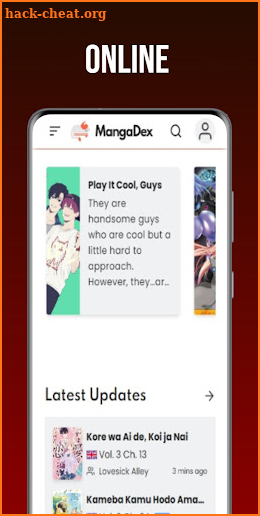 MangaDex pro screenshot