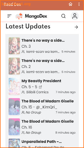 MangaDex - Reading Manga screenshot