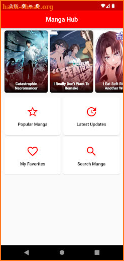 MangaHub - Manga Universe screenshot
