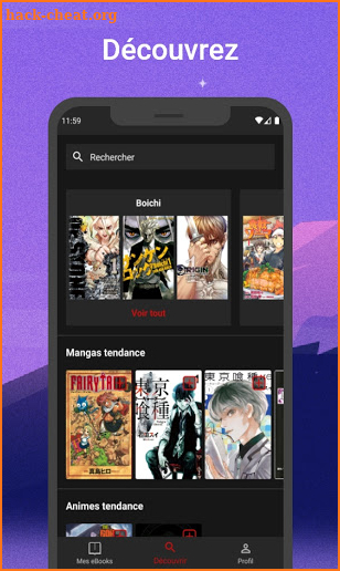 MangaJap - Gérez vos mangas et screenshot