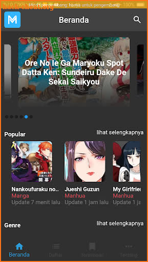 Mangakuy - Baca Manga Bahasa Indonesia screenshot