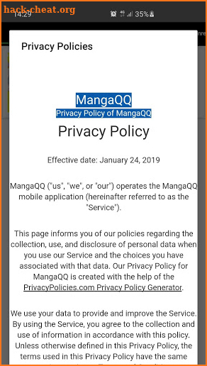 MangaQQ screenshot