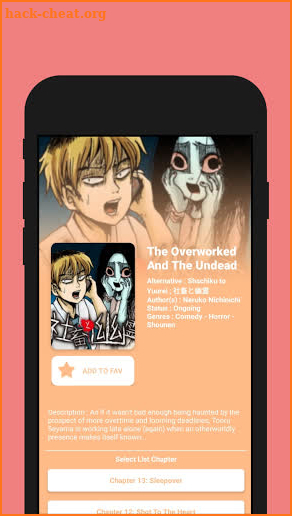 MangaSeries screenshot