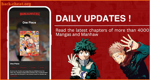 MangaUniverse - Manga Reader screenshot