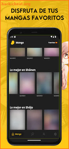 Mango: Lector de Manga Español screenshot
