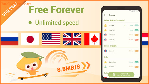 Mango VPN - Best Free VPN & Unlimited High Speed🚀 screenshot