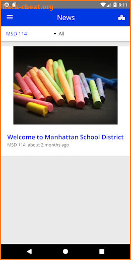 Manhattan School District 114 screenshot